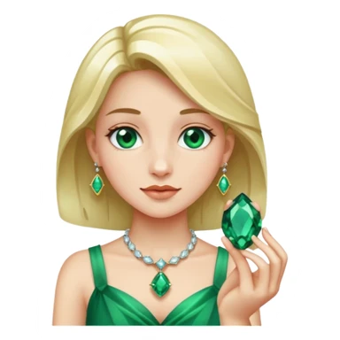 girl carry jewel  sticker