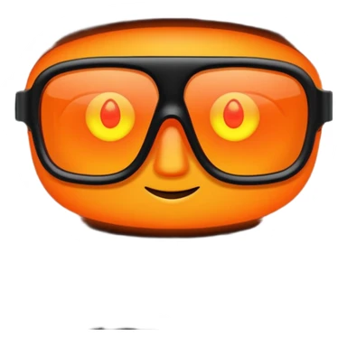 thermal vision glasses sticker