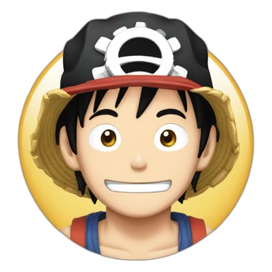 Gear 5 luffy sticker