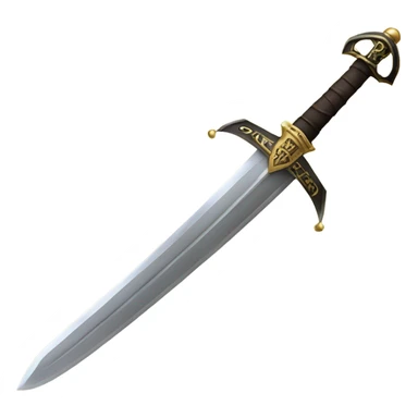 a sword with to heads written on in "لا سيف الا ذو الفقار ولا فتى الا علي" sticker