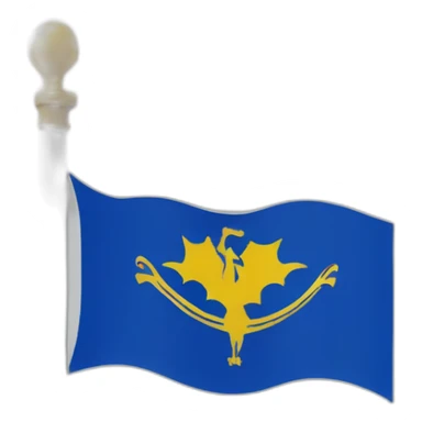 Cardiff flag sticker