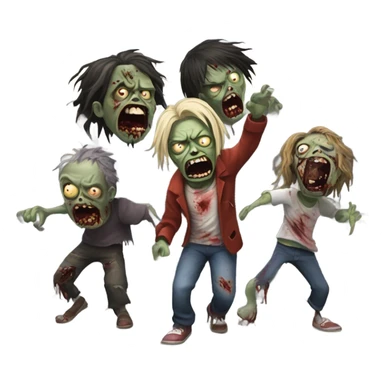 Zombies ate my neighbors sticker