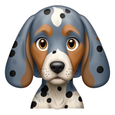 blue tick coonhound sticker