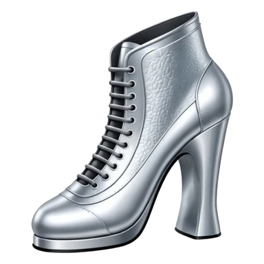 thierry mugler style spam can shoe sculpture  sticker