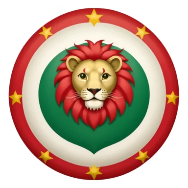 The pre-revolution iranian flag sticker