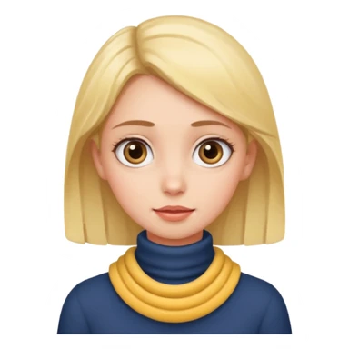 Girl pretending to choke herself  sticker