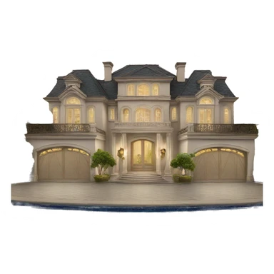 luxury house sticker