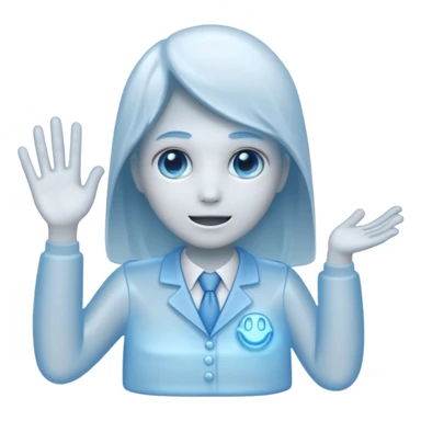 Ghost Customer Service Agent  sticker