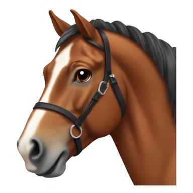 Chestnut horse  sticker