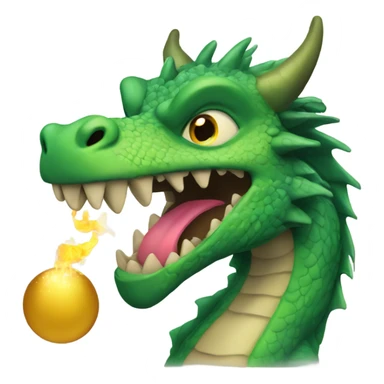 New Years Eve dragon sticker