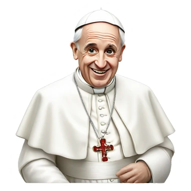 Pope Francis sticker