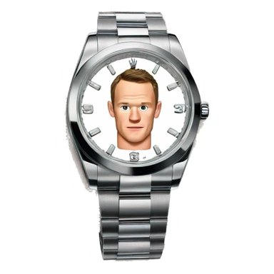 Jonathan Toews as a Rolex watch sticker
