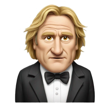 Gerard Depardieu  sticker