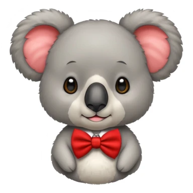 Cute Italian koala bear  sticker