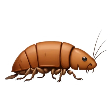 Roach in a beaver mixed sticker