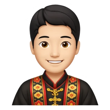 Chinese guy stereotype sticker