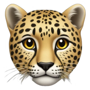 Guépard sticker