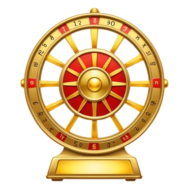 The fortune wheel Tarot Card sticker