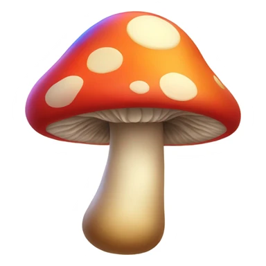 Mushroom in a hat sticker