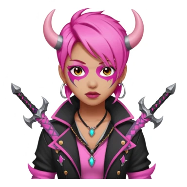 Zoey of KPOP Demon Hunters sticker