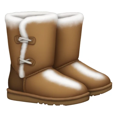 Winter uggs aesthetics sticker