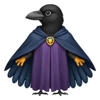black raven cloak sticker