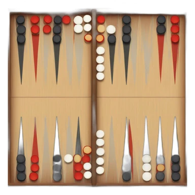 Backgammon sticker