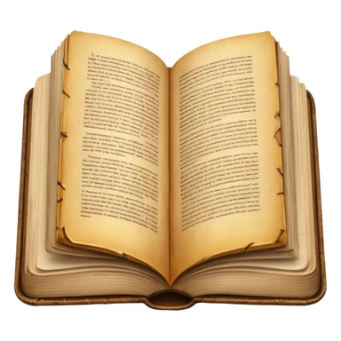 Lectura libro abierto marron sin fondo  sticker