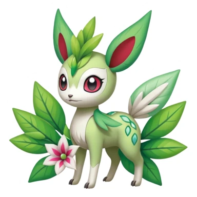 Meloetta-Celebi-Shaymin-Skiddo-Pokémon-Fakémon-creature sticker