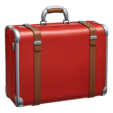 red Suitcase sticker