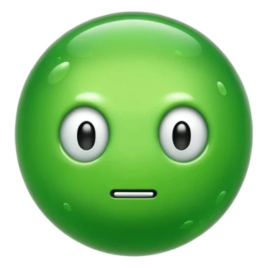 Slime petit en sphère sans visage sticker