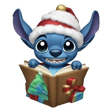 Stitch Christas  sticker
