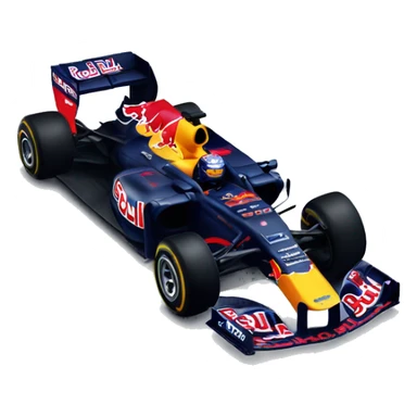 red bull formula 1 car sticker