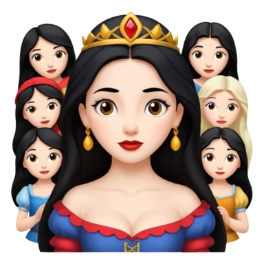 Blancanieves y los siete enanitos sticker