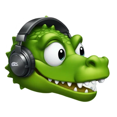 aligator dj sticker