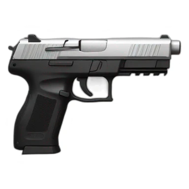 pistolet automatique p320 qui fait feu sticker