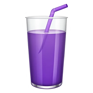 suco de caixinha branco e roxo sticker