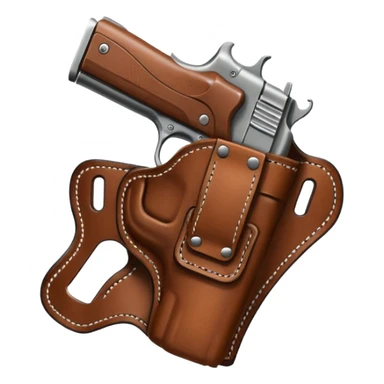 Gun Holster without gun sticker