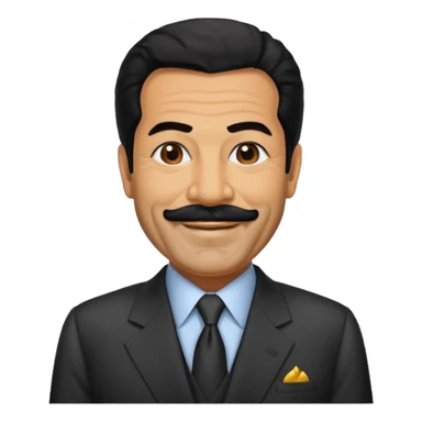 Saddam hussein sticker