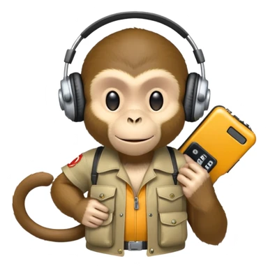 Roadie monkeys  sticker