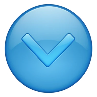 make a blue tick emoji sticker