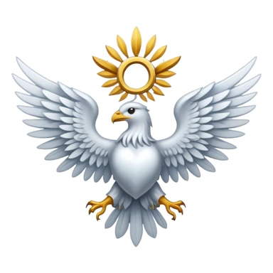 6 WINGED SERAPHIM EMBLEM sticker