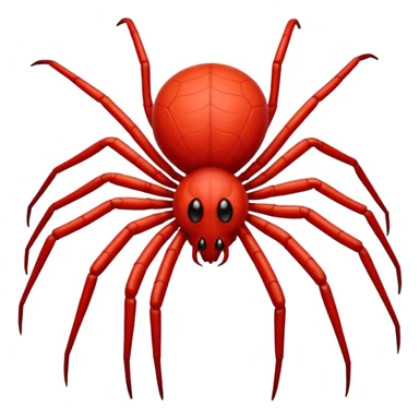 The red thread spider sticker