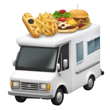 Toyota 2027 mini limousine food truck  sticker