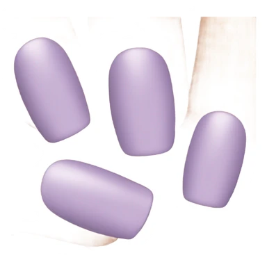 light purple nail color sticker