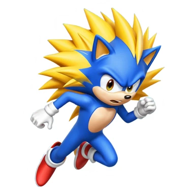 Super sonic sticker