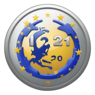 EU task force emblem with text "1210" sticker