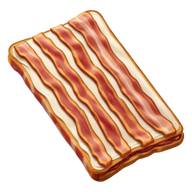 packaged bacon sticker