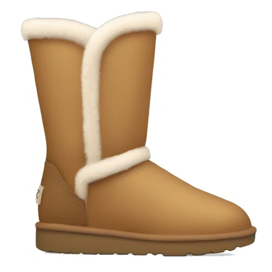 Light brown ankle length Ugg boots  sticker