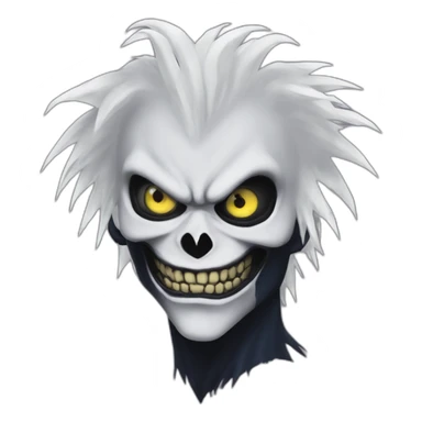 shinigami ryuk logo sticker